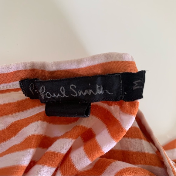 PS Paul Smith Orange & White Tee Size M - Picture 6 of 7